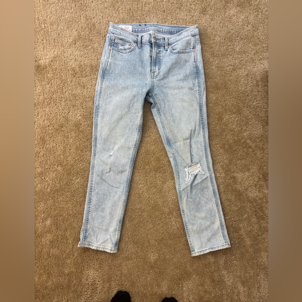 GAP Light Blue Straight Leg Jeans